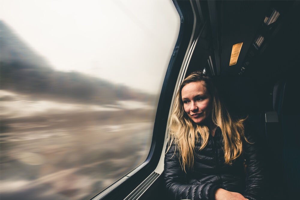 Find a train seat through travel app