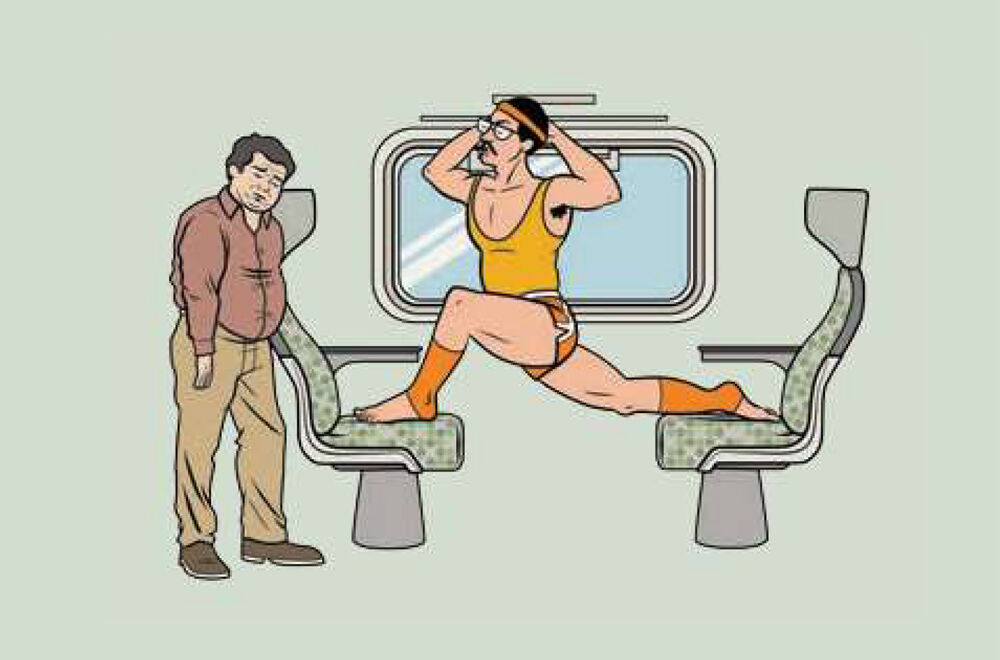 Go Transit Etiquette advertising campaign