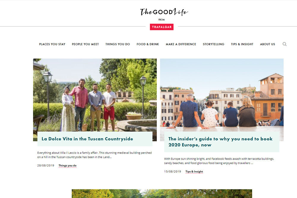 Trafalgar-website