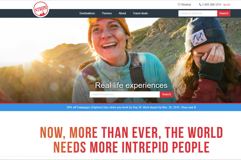 Intrepid-Travel-website