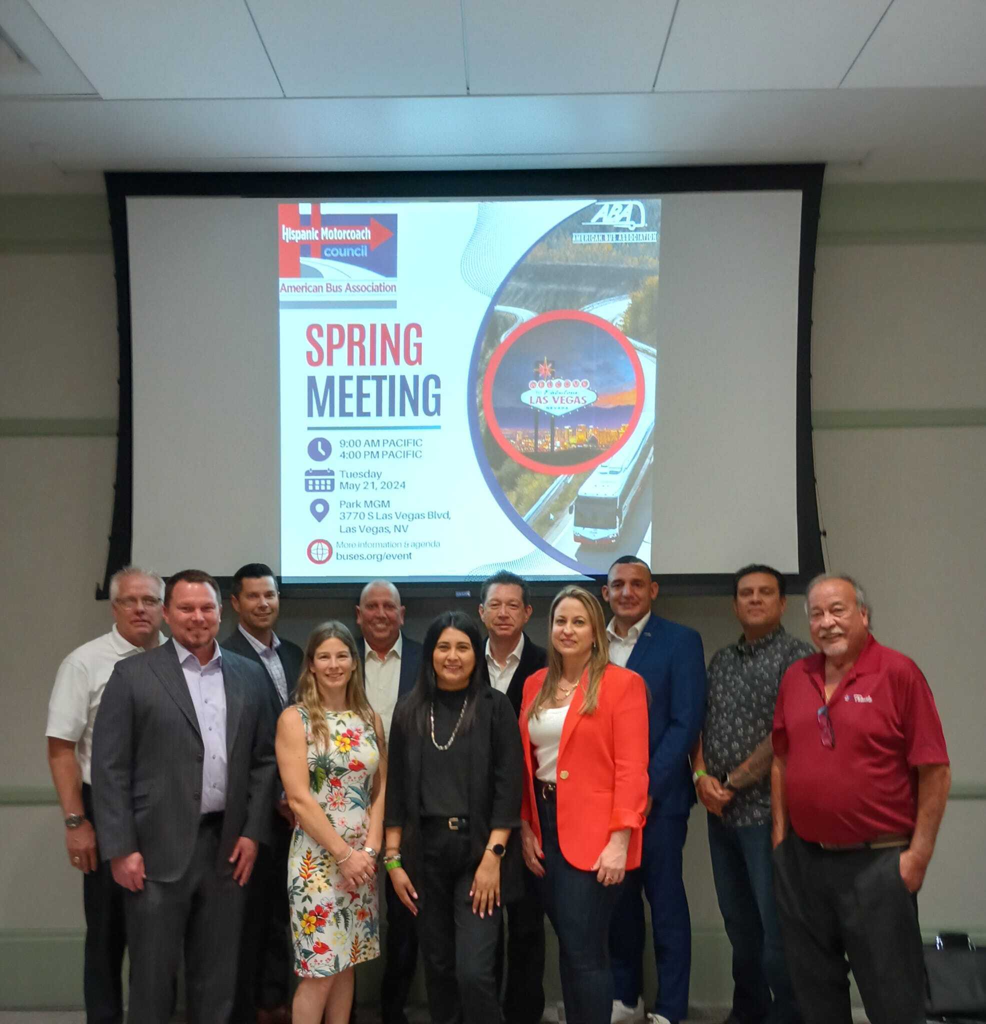 Attendees Engage at the Hispanic Motorcoach Council's Las Vegas Meeting